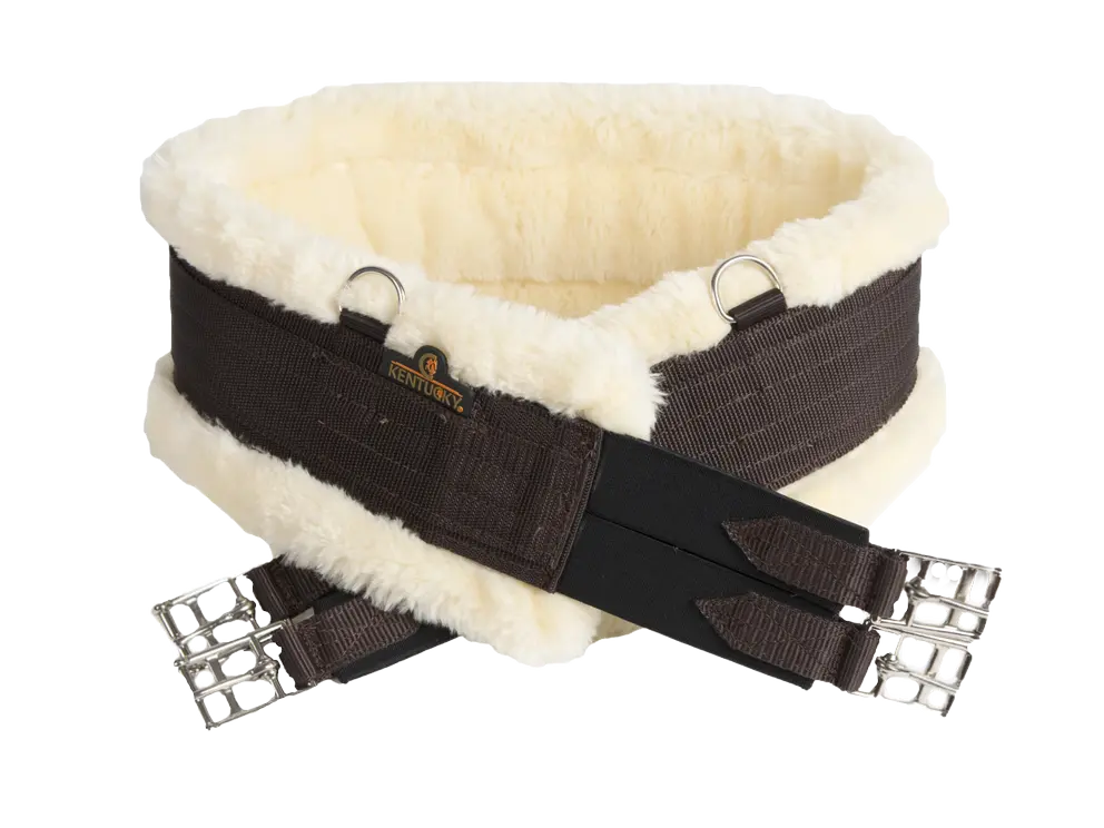 Kentucky - Gjord med lammeskind, sheepskin girth.