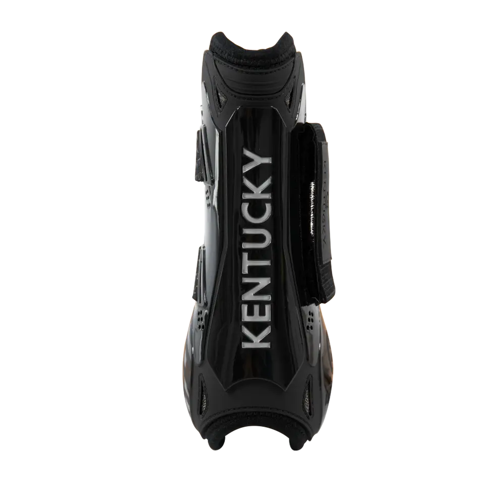 Kentucky - Springgamacher, forben, Tendon boots velcro, sort