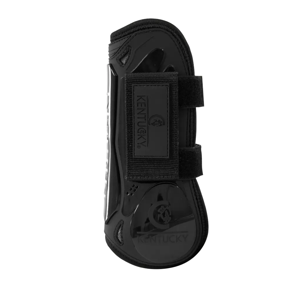 Kentucky - Springgamacher, forben, Tendon boots velcro, sort