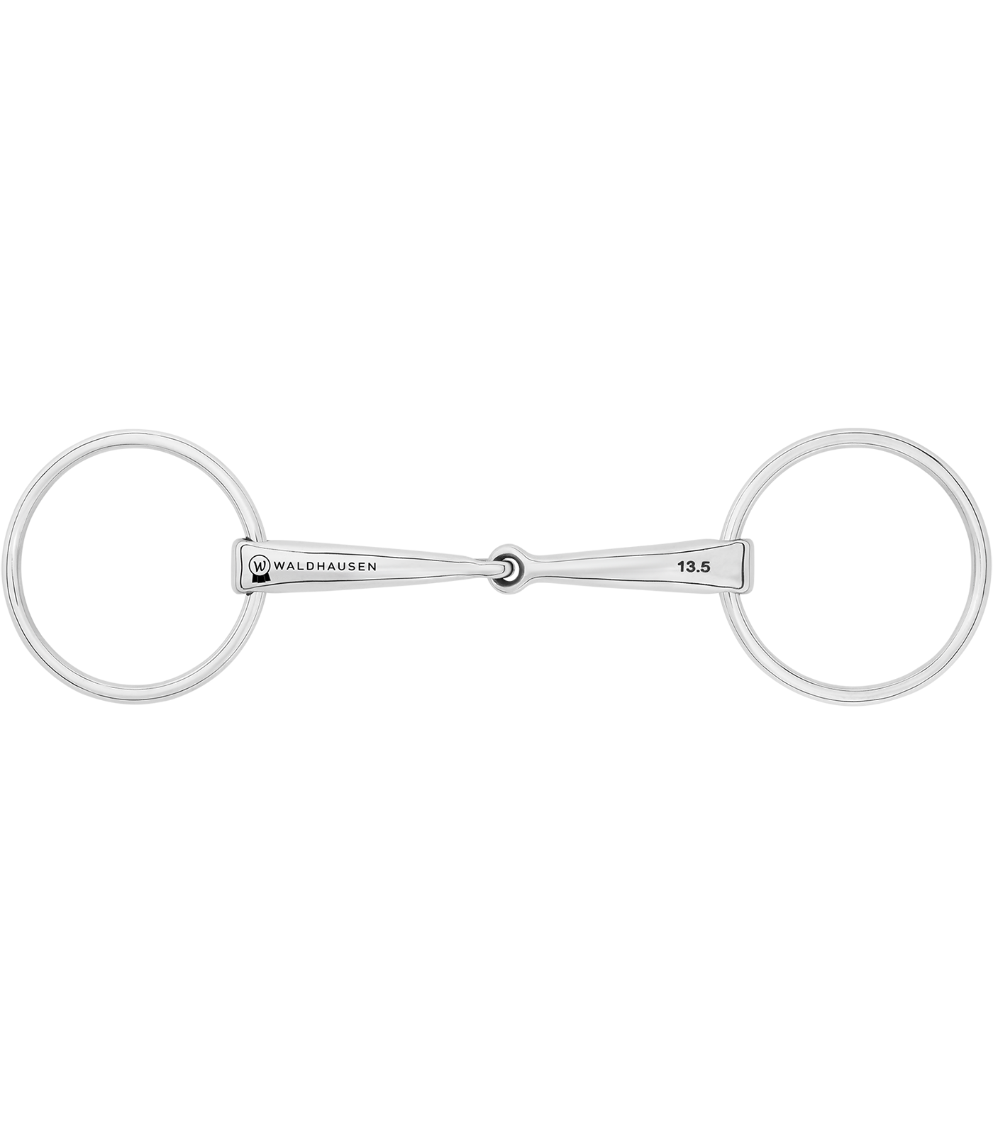 Waldhausen - Snaffle Bit, single jointed, stainless steel, R:
