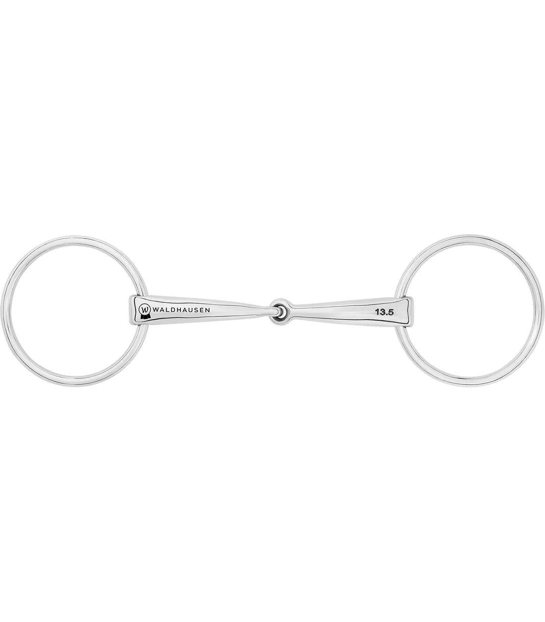 Waldhausen - Snaffle Bit anatomical , single jointed, stainless steel, R: 7cm, W: