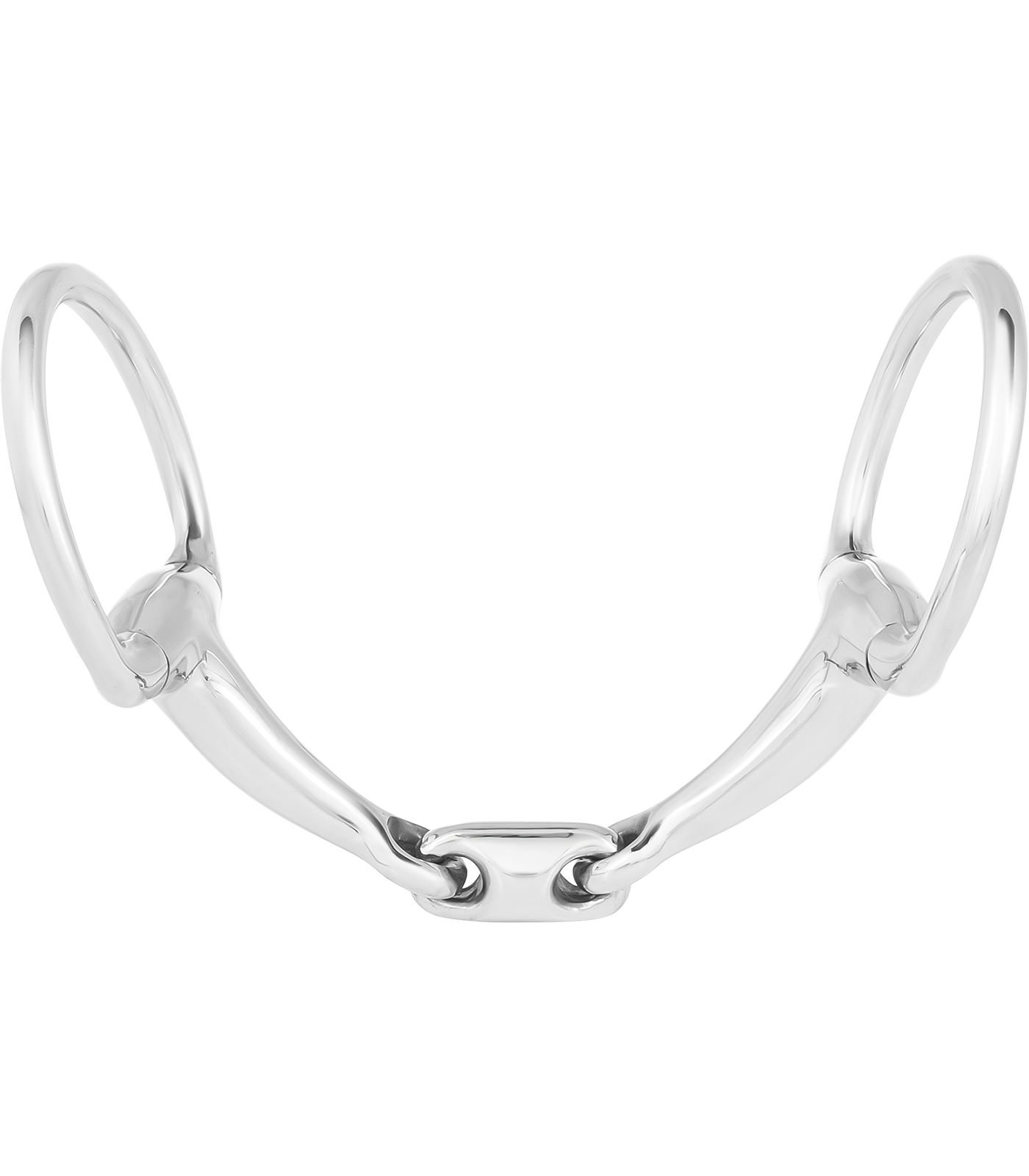 Waldhausen - Pony EggbuttBit, double jointed, stainless steel, R: 5cm, W: