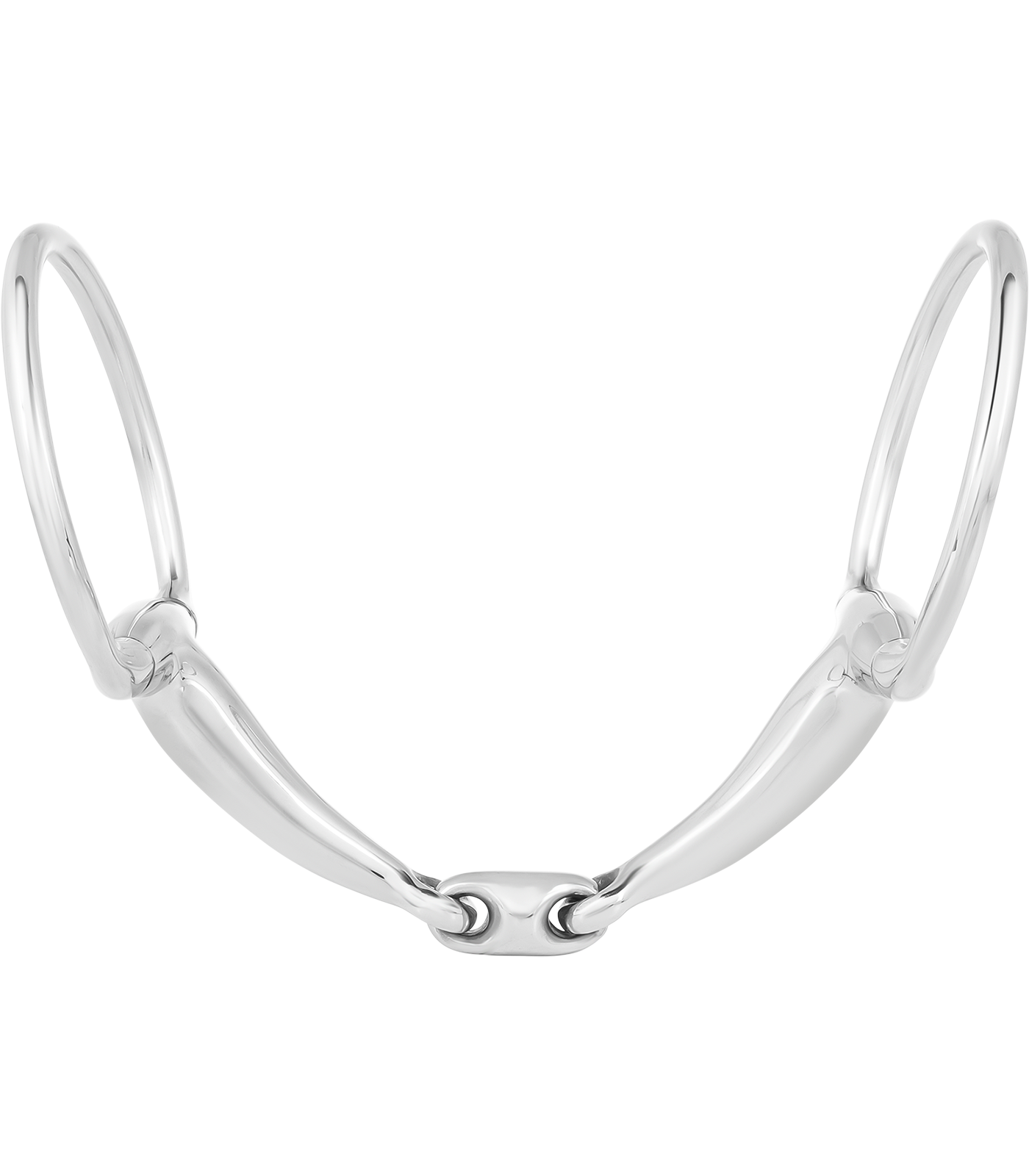 Waldhausen - EggbuttBit, double jointed, stainless steel, R: 7cm, W: