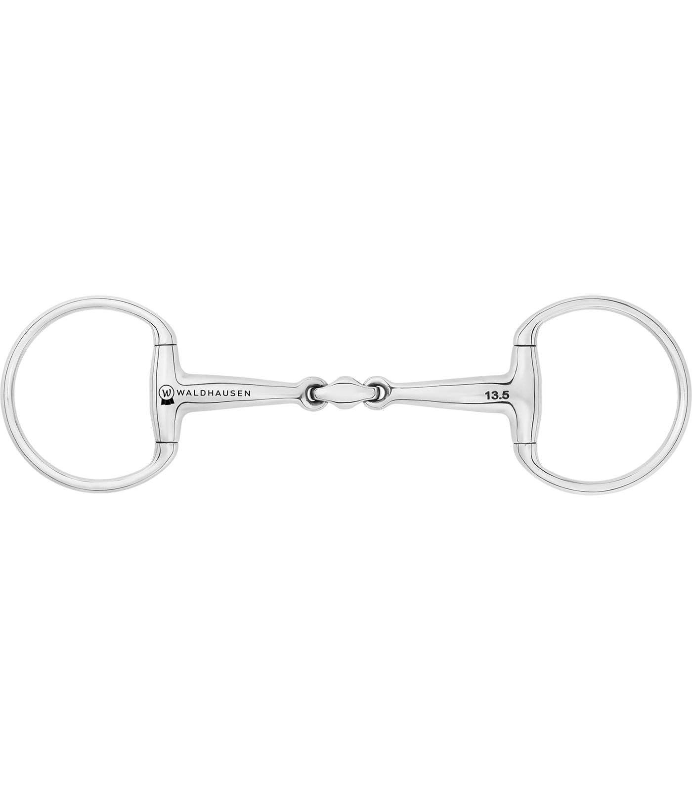 Waldhausen - EggbuttBit anatomical, double jointed, stainless steel, R: 7cm, W: