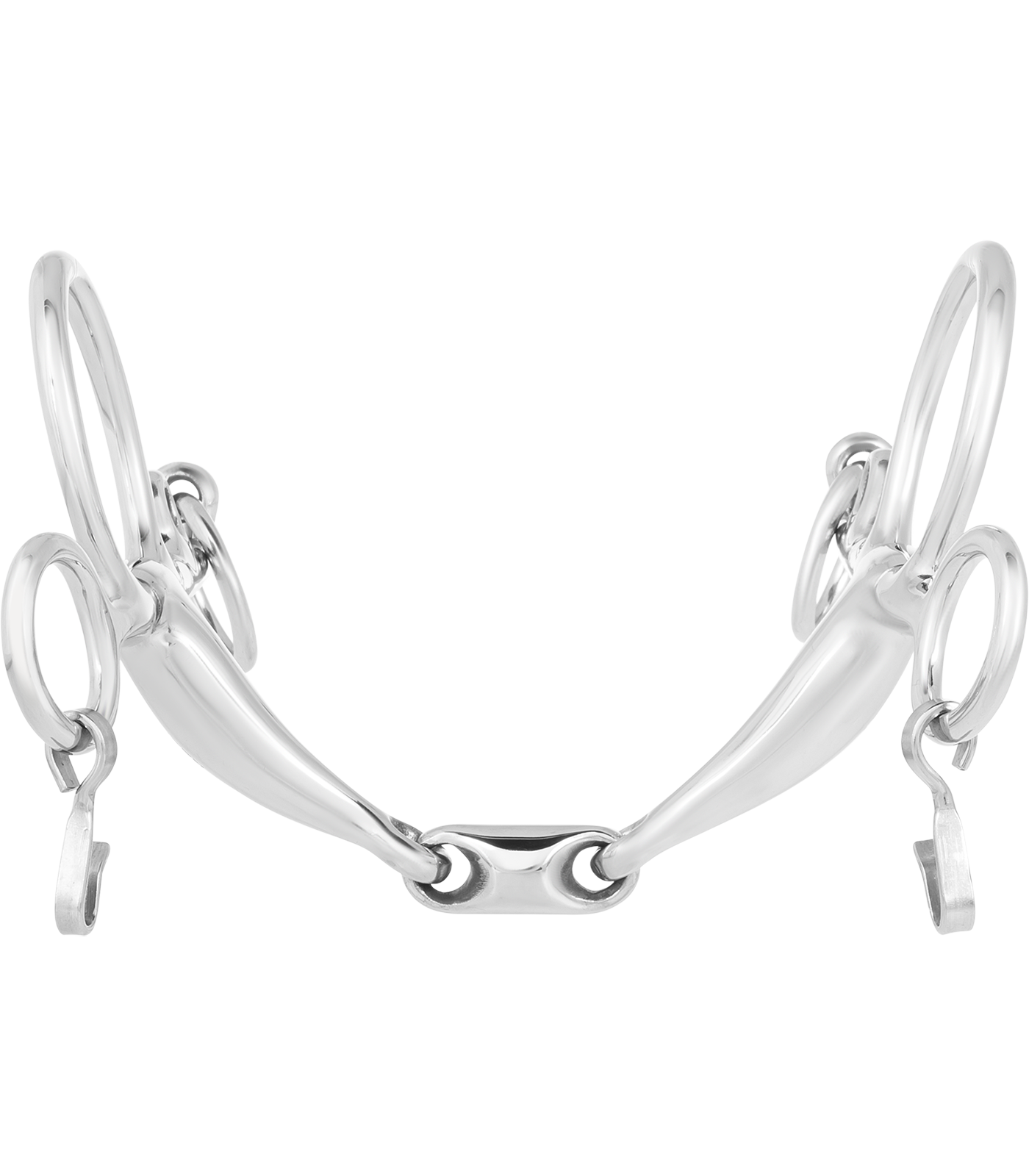 Waldhausen - Pelham, double jointed, stainless steel, W: