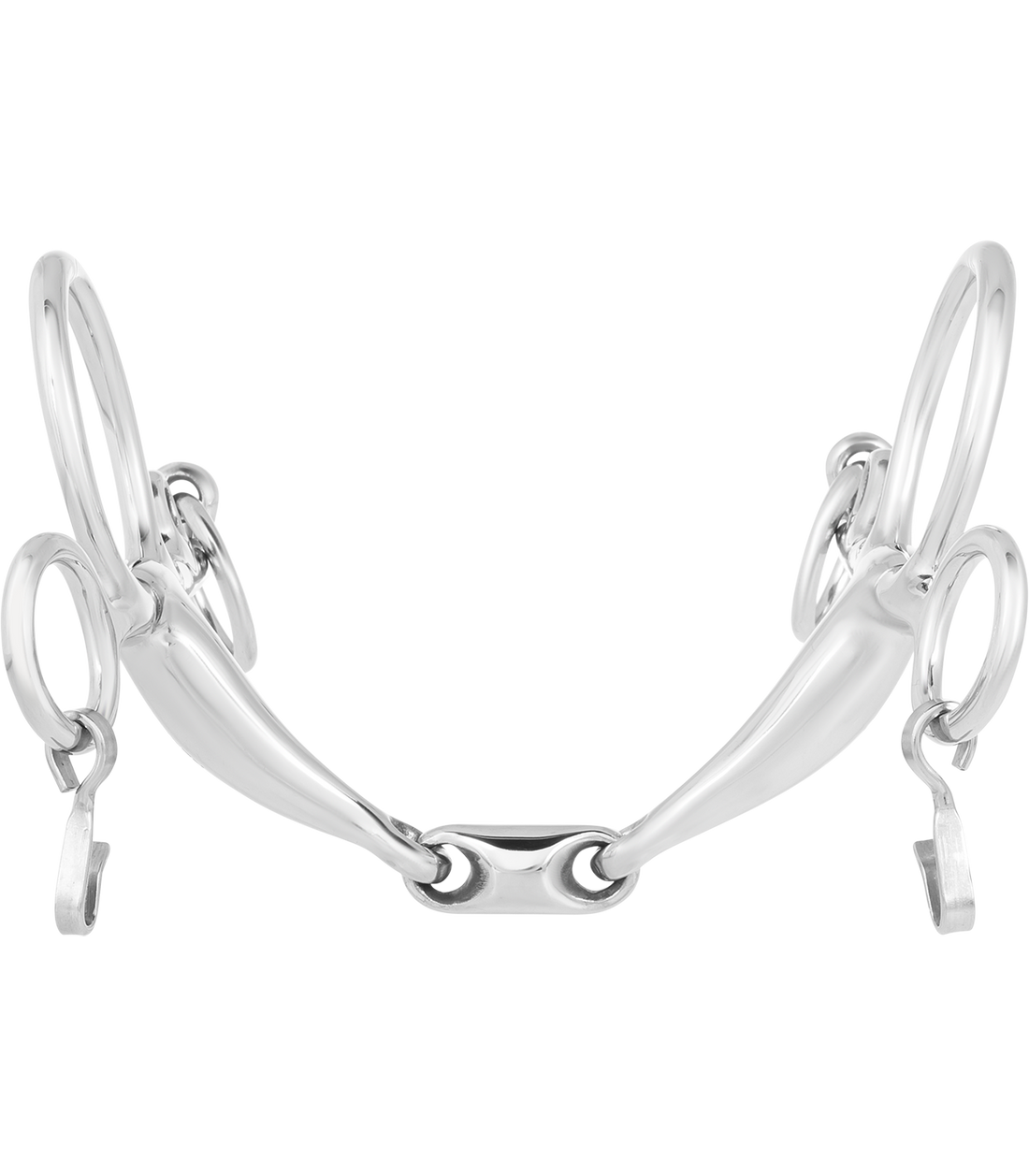 Waldhausen - Pelham, double jointed, stainless steel, W: