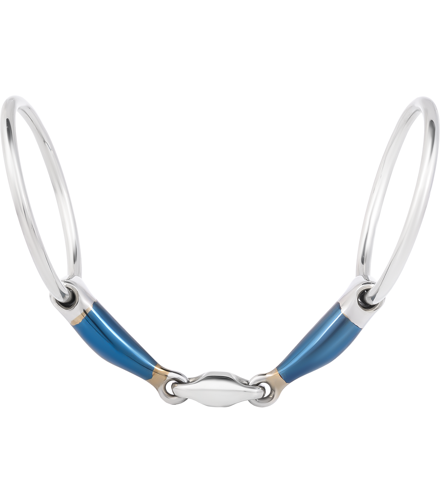 Waldhausen - Sweet Iron Snaffle Bit, double jointed, R: 7cm, W: