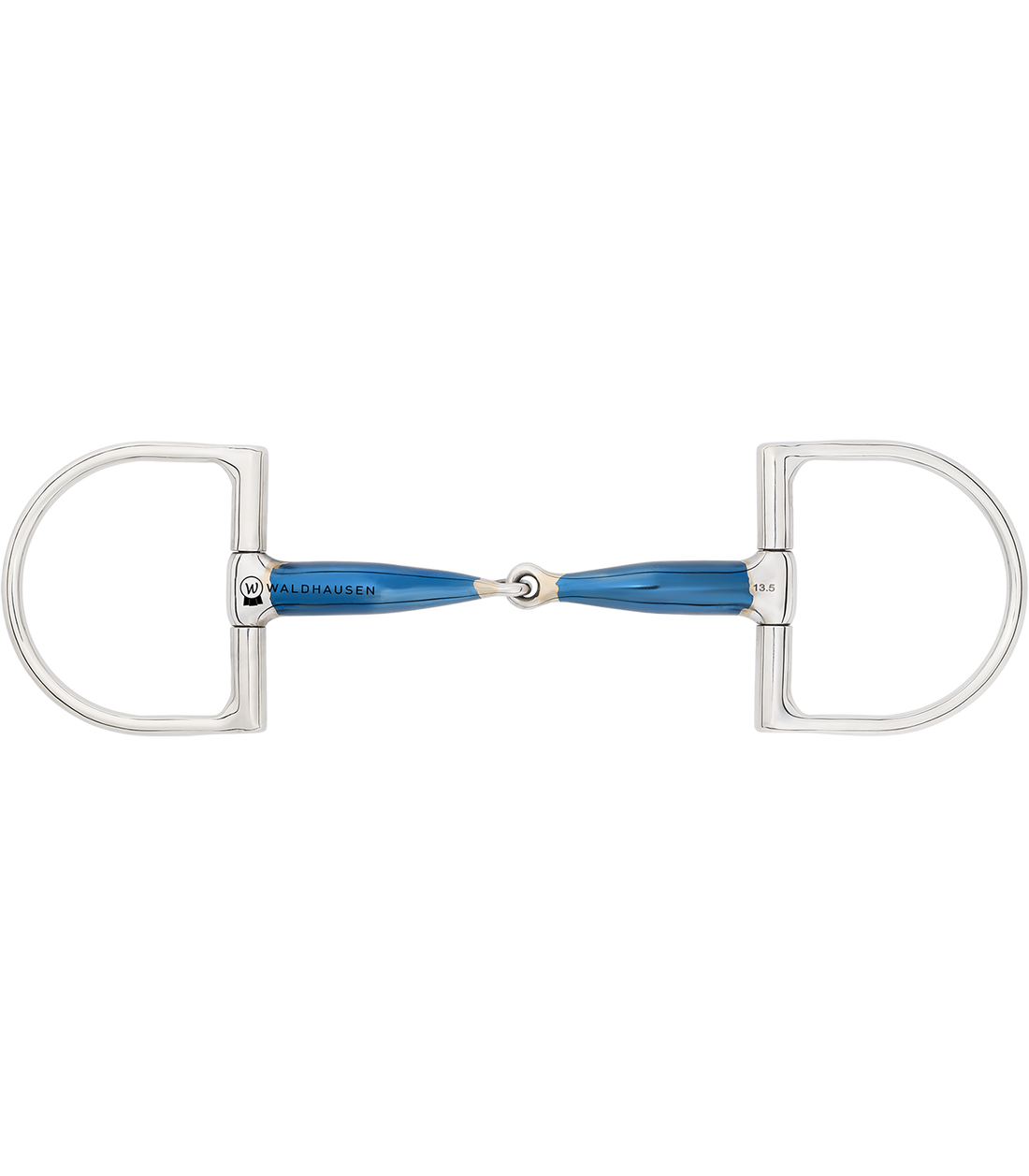 Waldhausen - Sweet Iron D-Ring Bit, single jointed, R: 7cm, W: