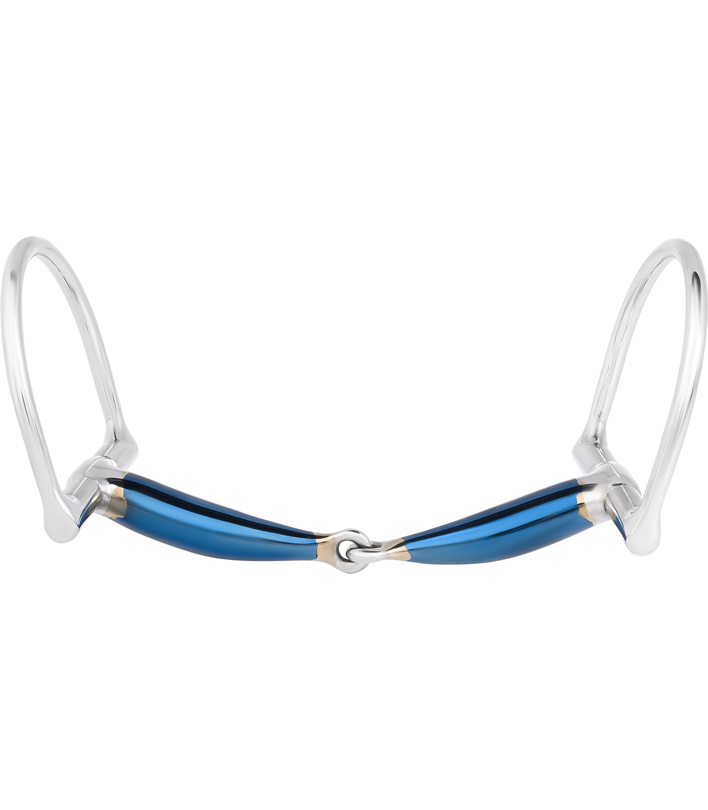 Waldhausen - Sweet Iron D-Ring Bit, single jointed, R: 7cm, W: