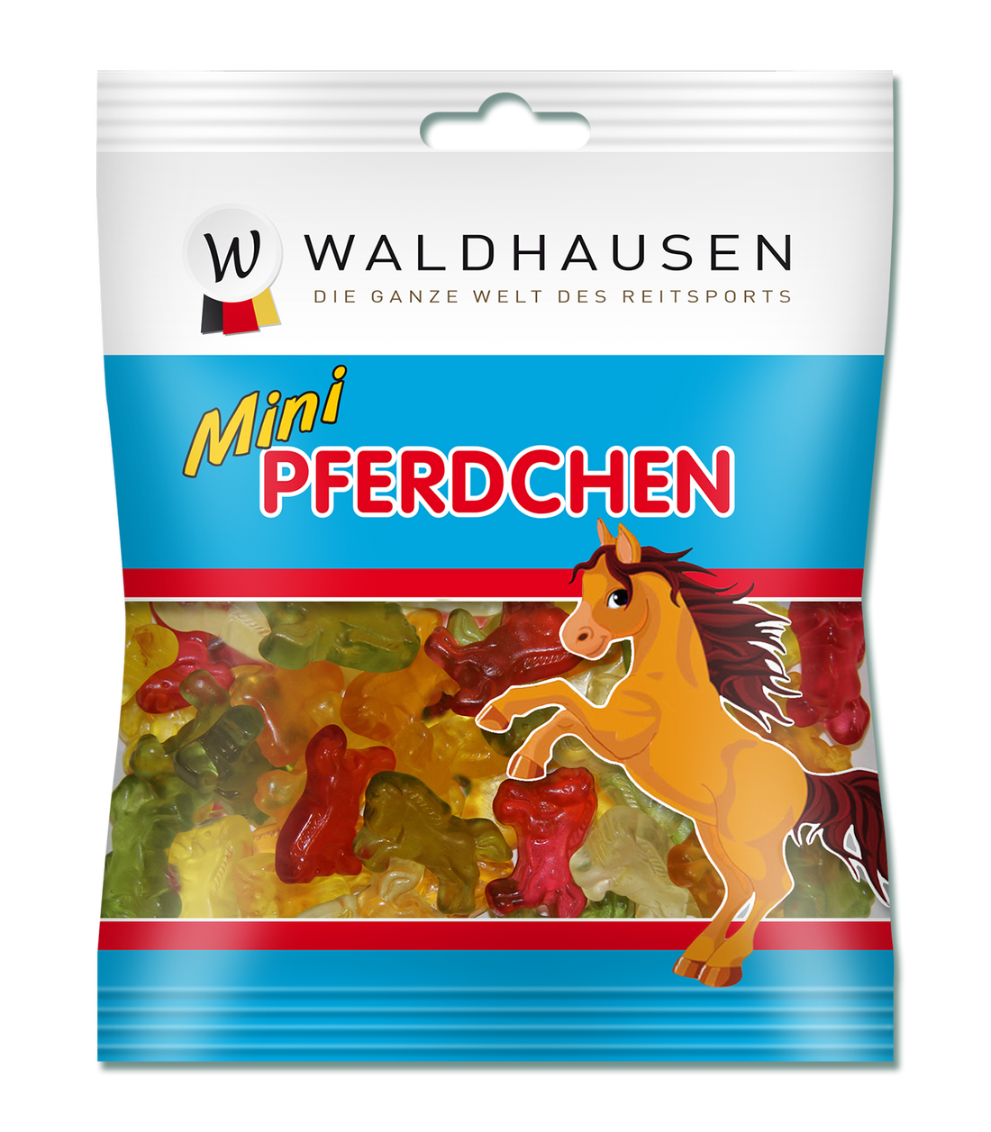 Waldhausen - Mini Horse Fruit Gums, 100 g