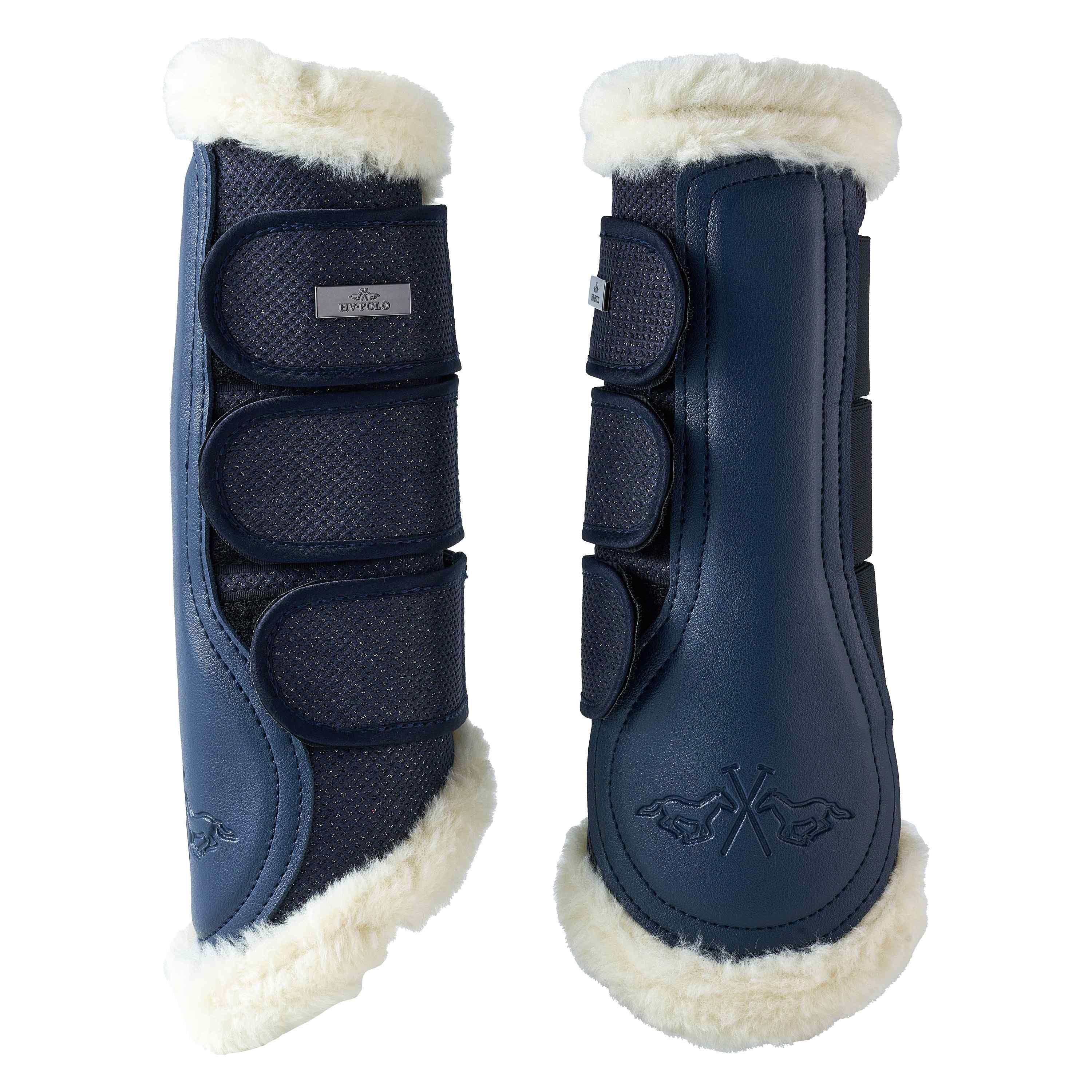 HV-Polo - Gamacher med pels, Flo - Navy