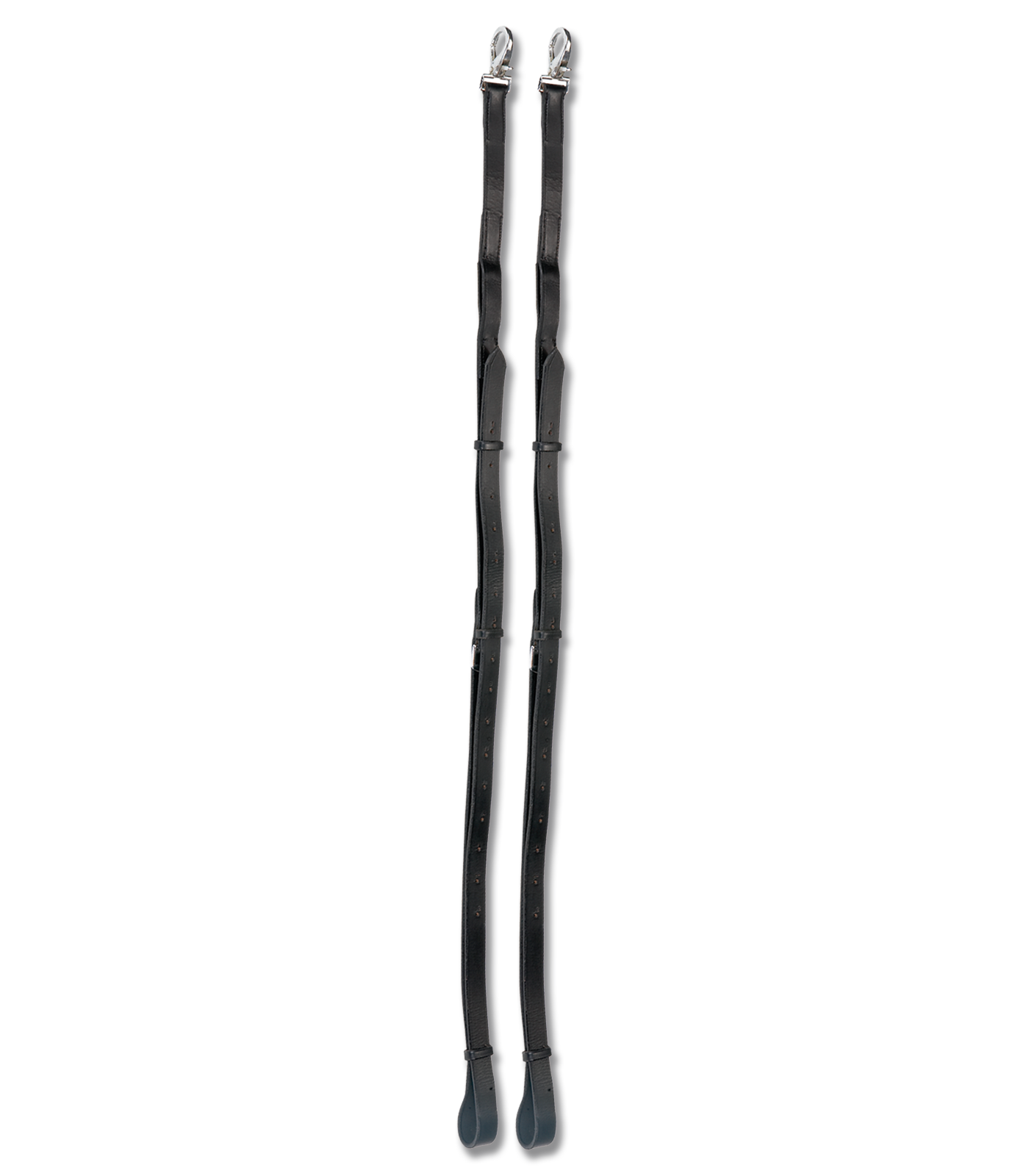 STAR - Side Reins leather, black