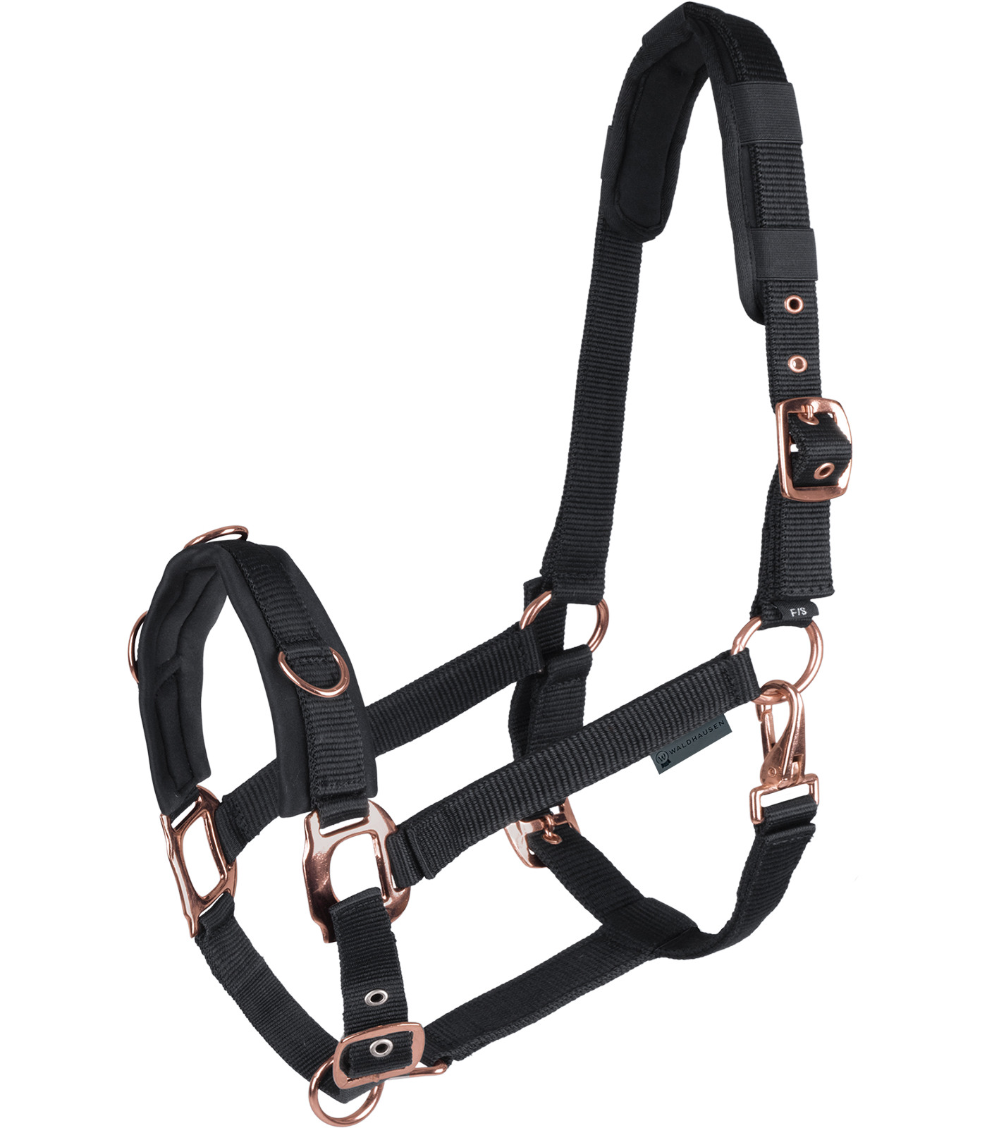 Waldhausen - Cavesson Rosé, black