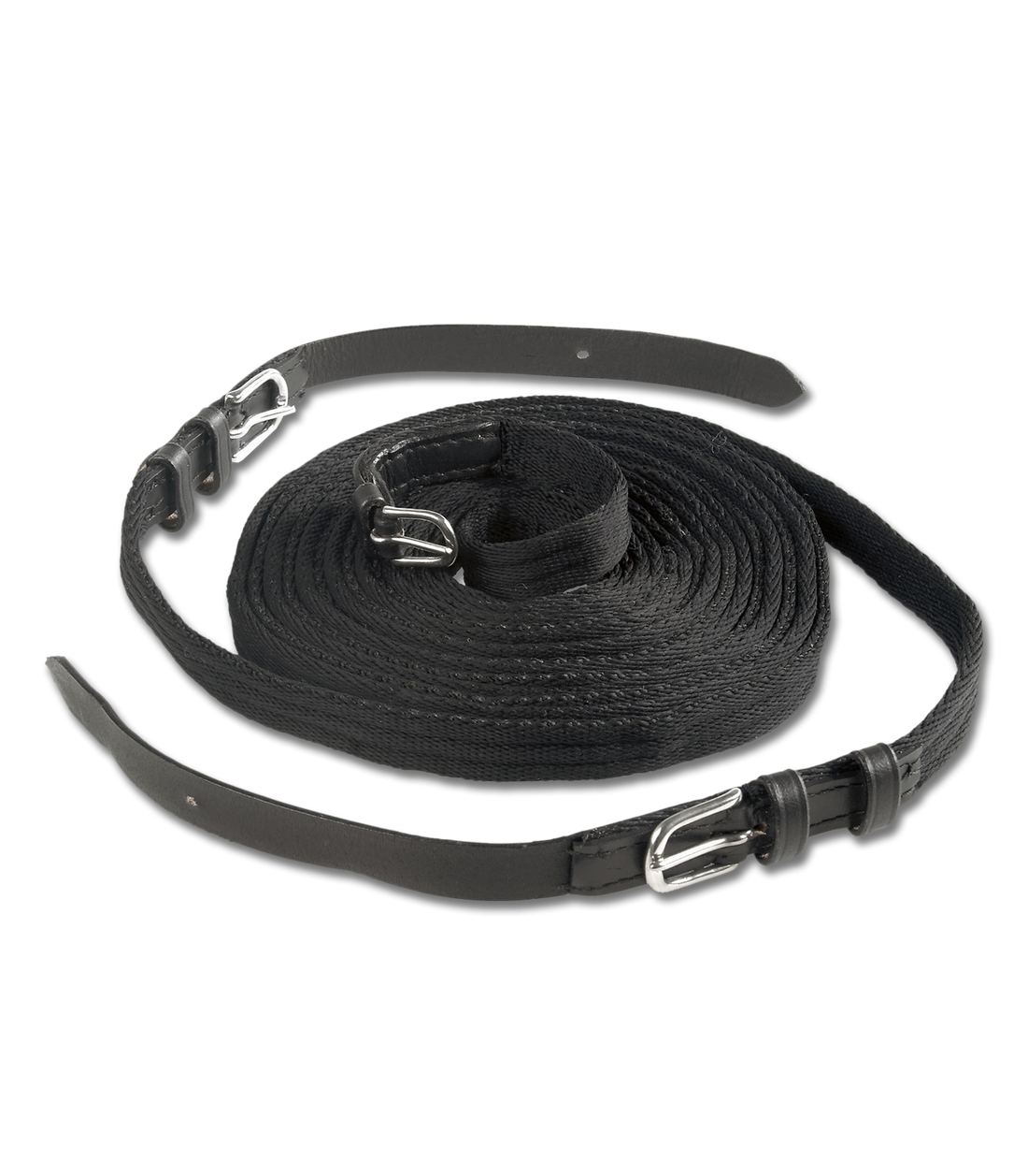 Waldhausen - Single Harness Driving Reins, black