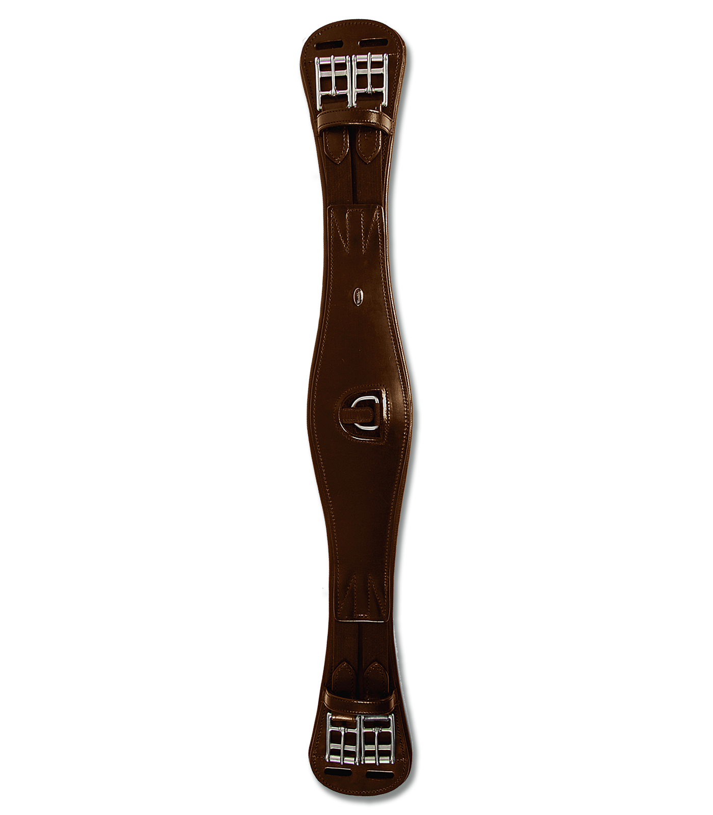 Waldhausen - X-Line Leather Short Girth with ring, brown, 75 cm