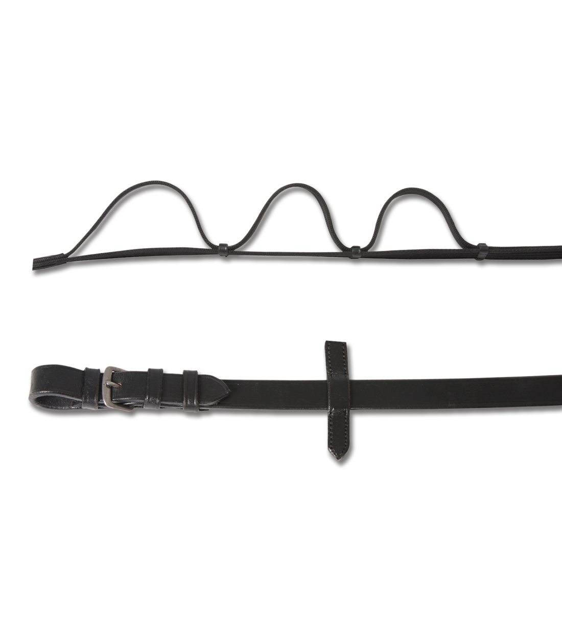 Waldhausen - Hunting rein, black, Full