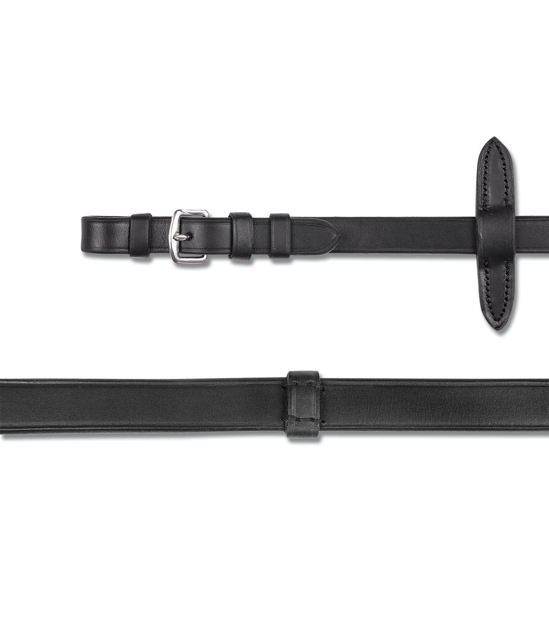 Waldhausen - Leatherrein SOFT, black, 19mm