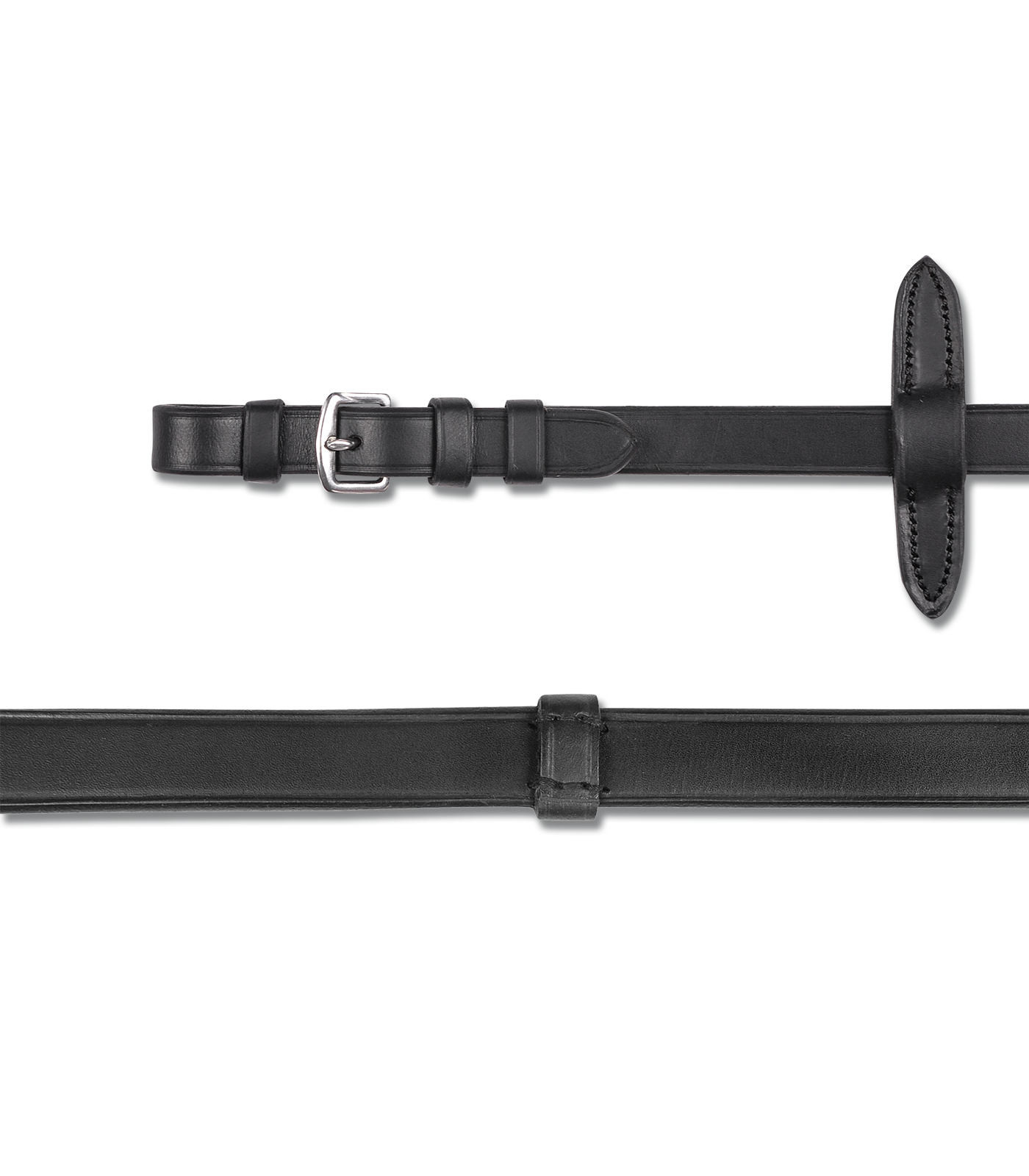 Waldhausen - Leatherrein SOFT, black, 19mm