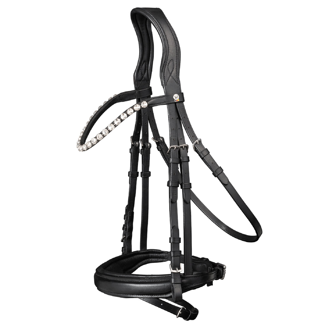 Waldhausen - Bridle X-Line Beauty, engl.comb., black