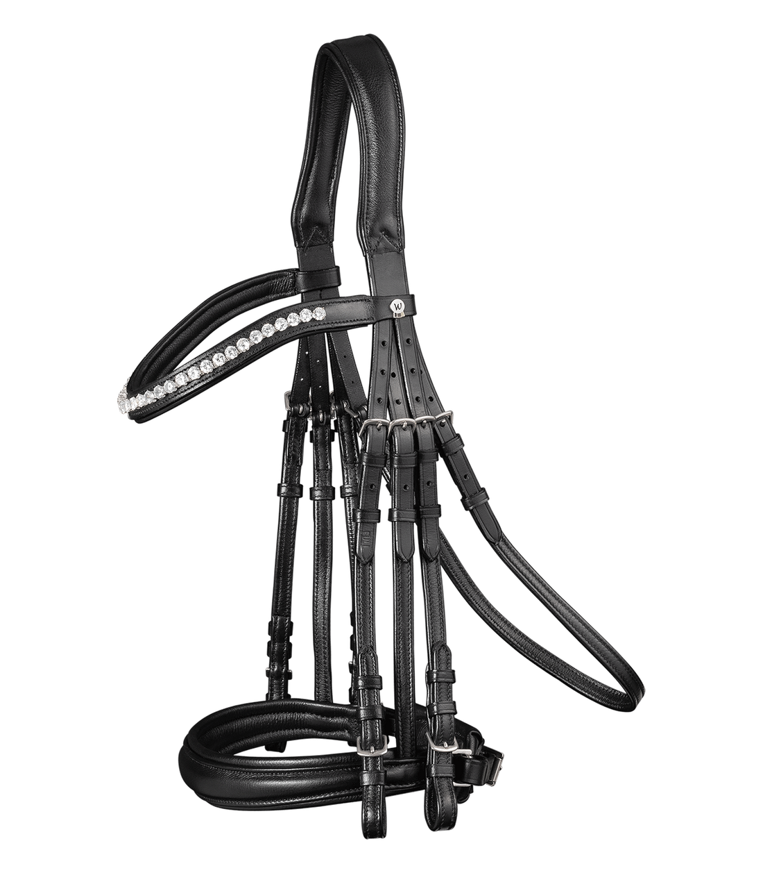 Waldhausen - Weymouth Bridle X-Line Supersoft, pullback, black
