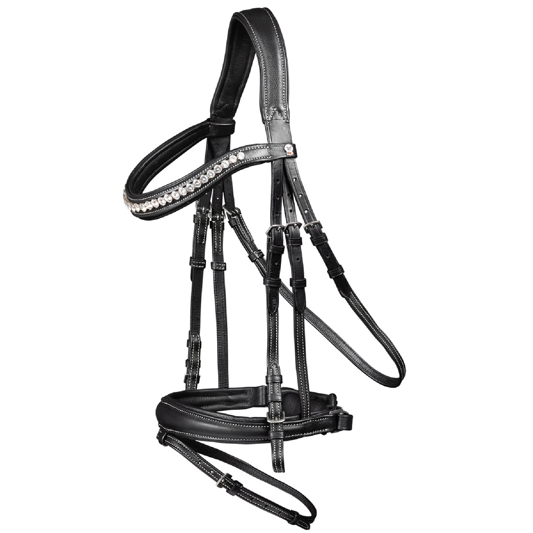 Waldhausen - Bridle X-Line Supersoft Joy, pullback comb., black