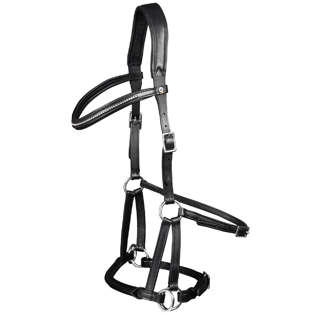 Waldhausen - Bitless bridle Supersoft Nuova, X-Line, black