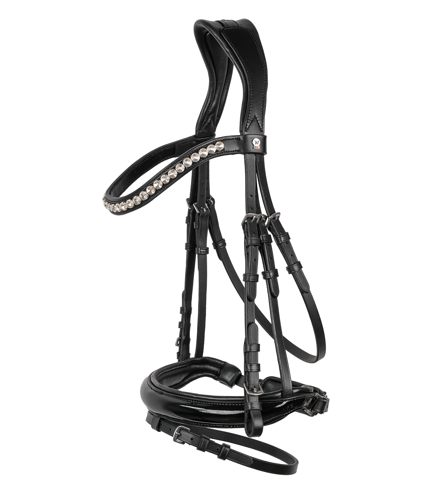 Waldhausen - bridle X-Line Evermore pullback, black