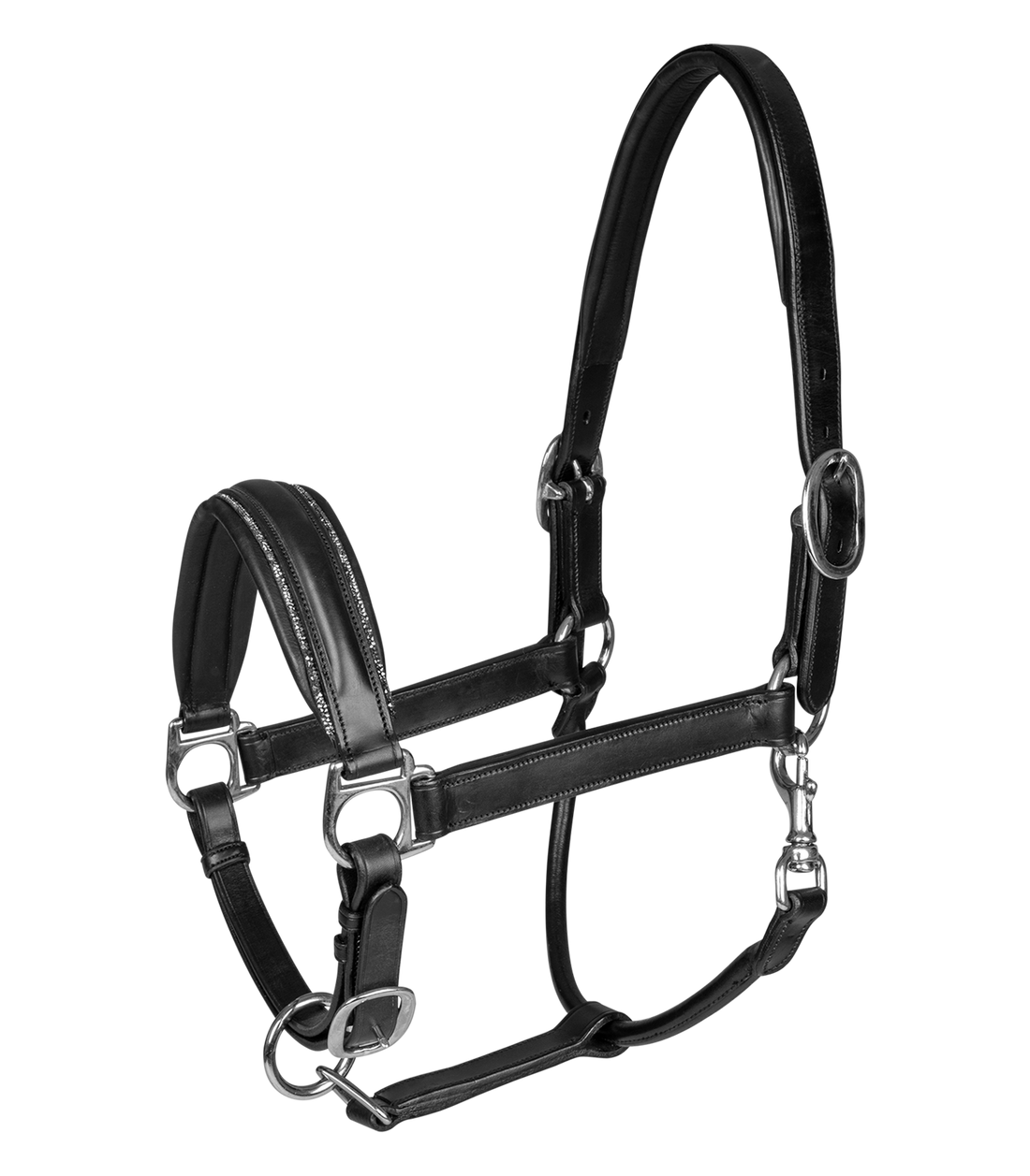 Waldhausen - Leatherhalter S-Line Glamour, black