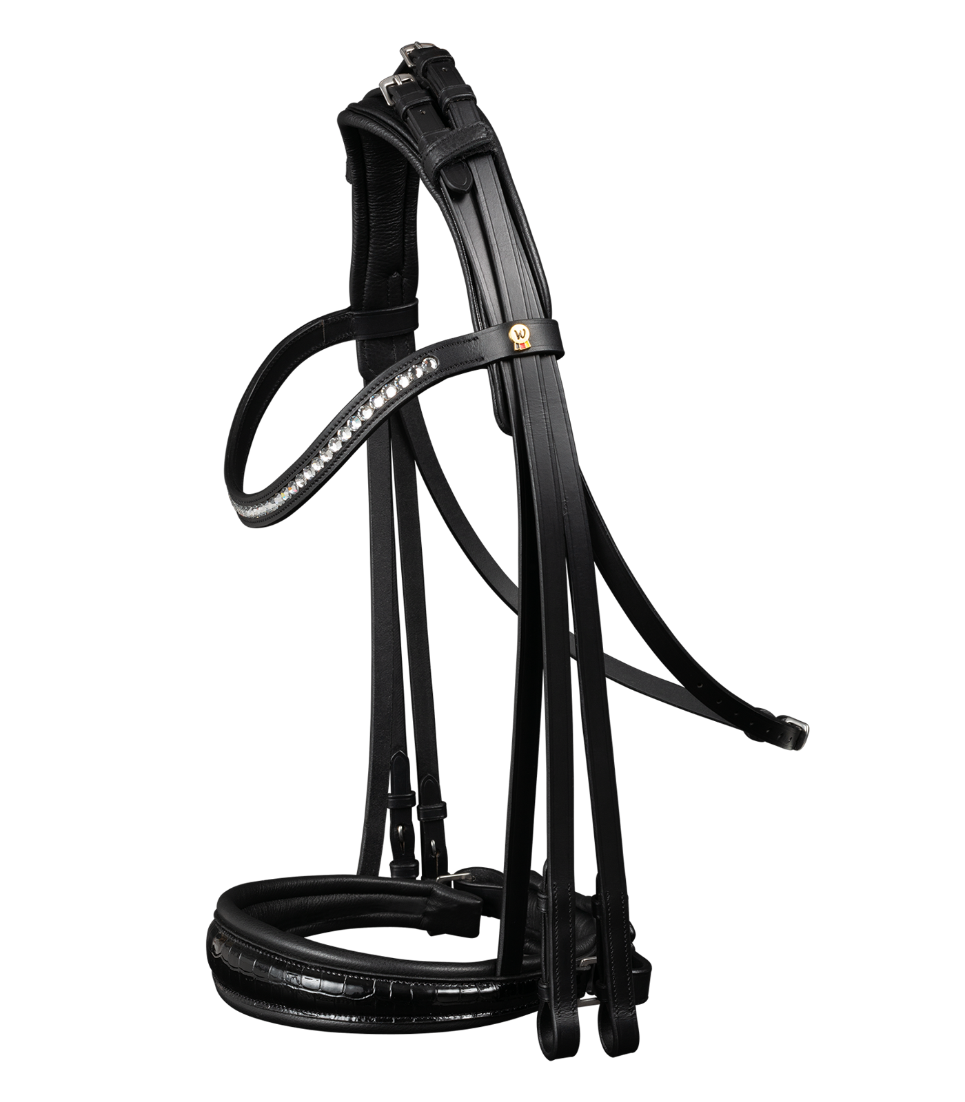 Waldhausen - double bridle S-Line Magic, pullback, black
