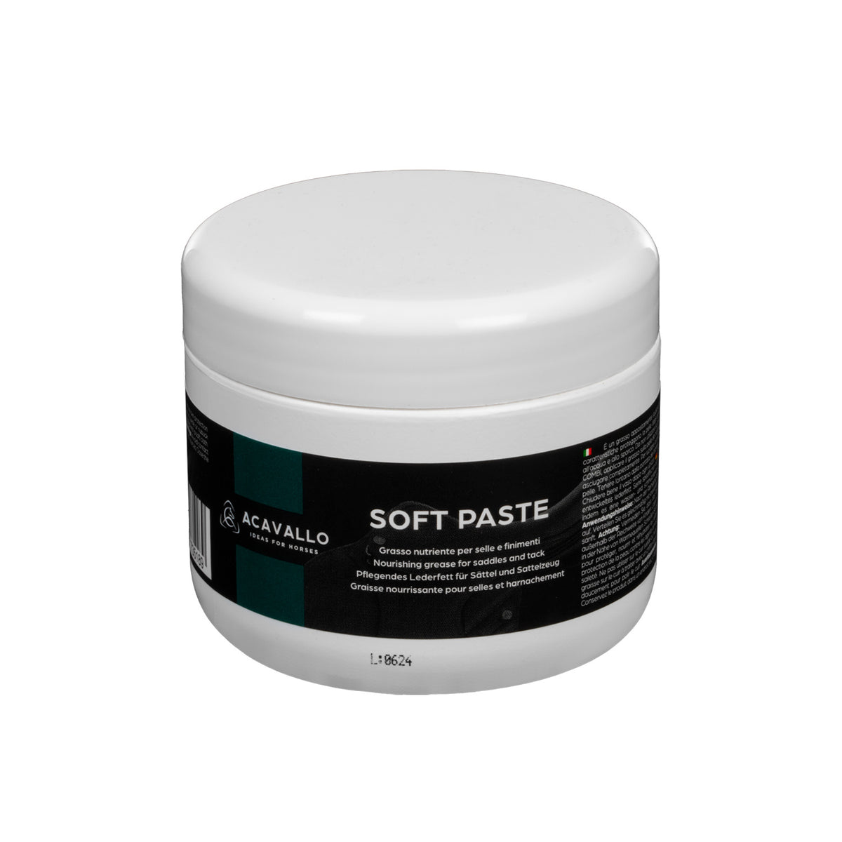 Acavallo - Læderplejesæt, Soft Paste 200 ml + Soft Combi 200 ml