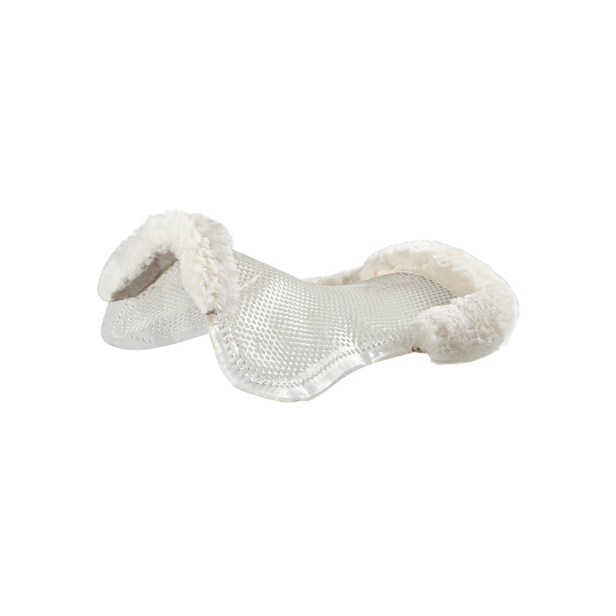 Acavallo - Underlag, gel, pony, Classic-S, 1/2 cut-out, flat