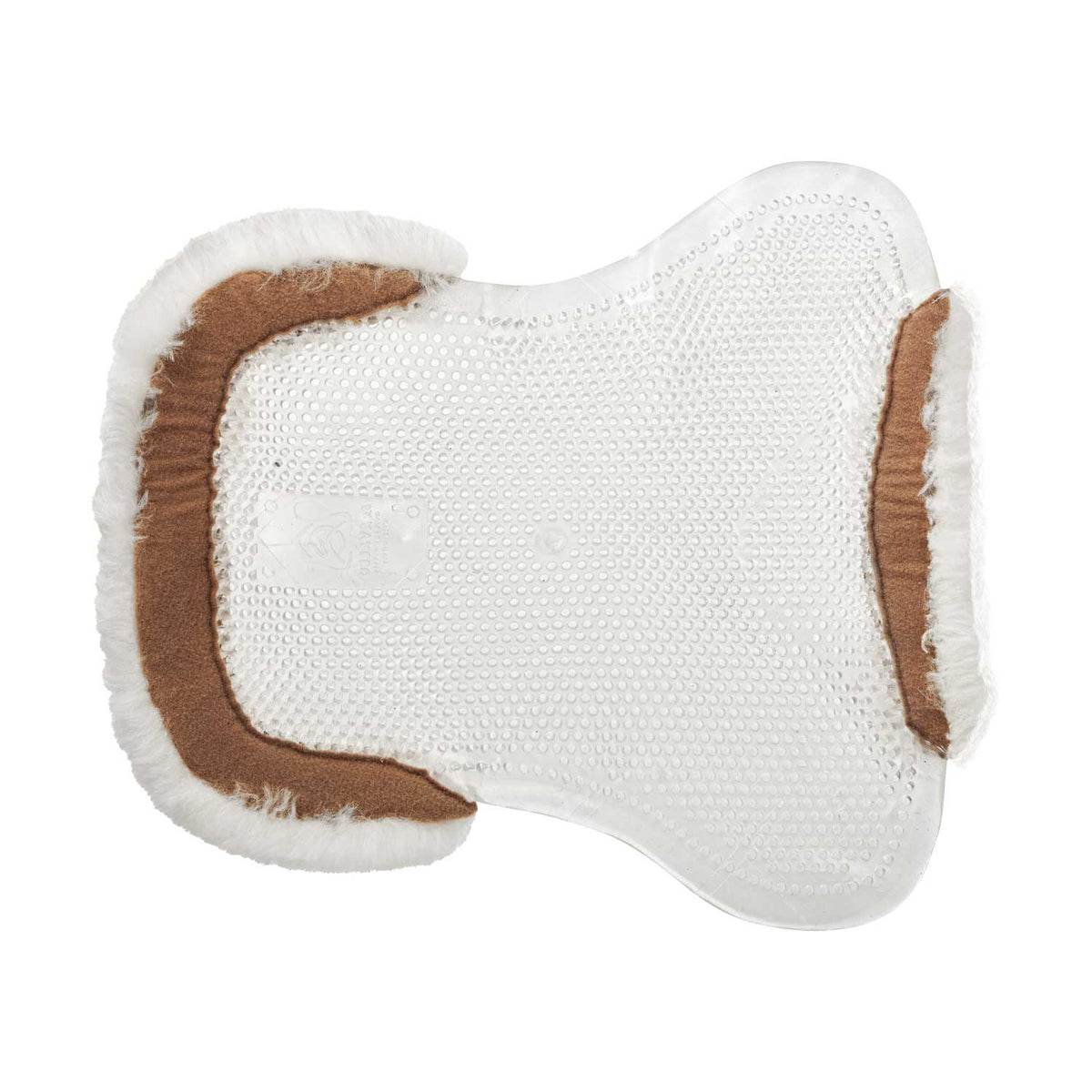 Acavallo - Underlag, gel, pony, Classic-S, 1/2 cut-out, flat
