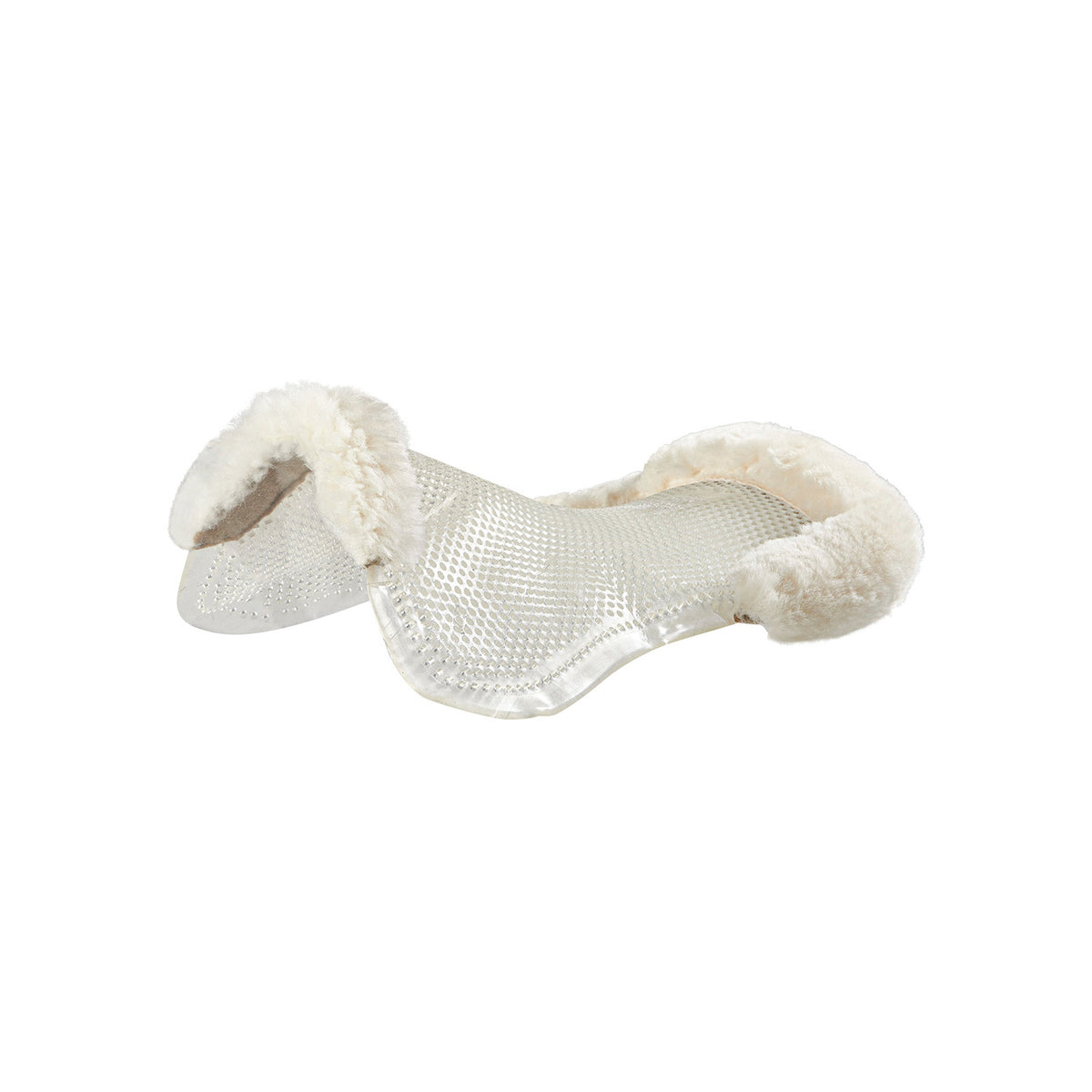 Acavallo - Underlag, gel, pony, Classic-S, 1/2 cut-out, flat