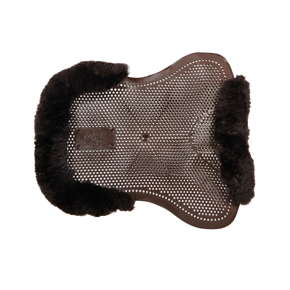 Acavallo - Underlag, gel, pony, Classic-S, 1/2 cut-out, flat