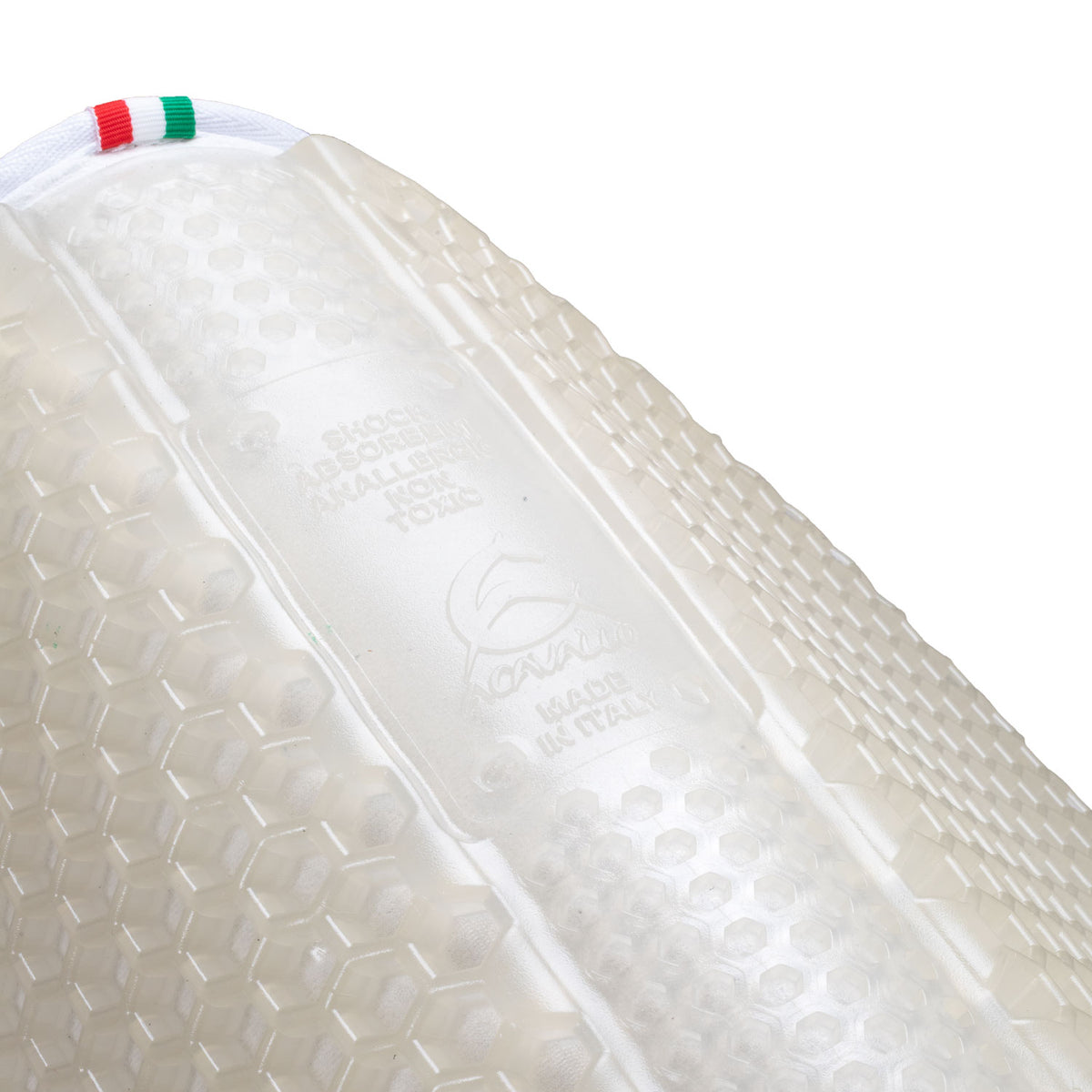 Acavallo - Underlag, gel, Hexagonal, microfleece, flat