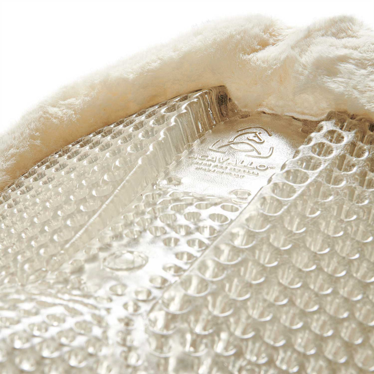 Acavallo - Underlag, gel, Classic-S, lammeskind, back riser