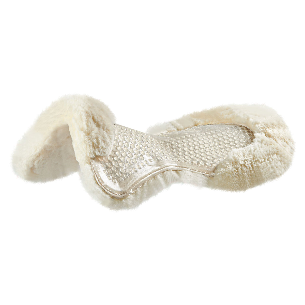 Acavallo - Underlag, gel, Massage-S, lammeskind, flat