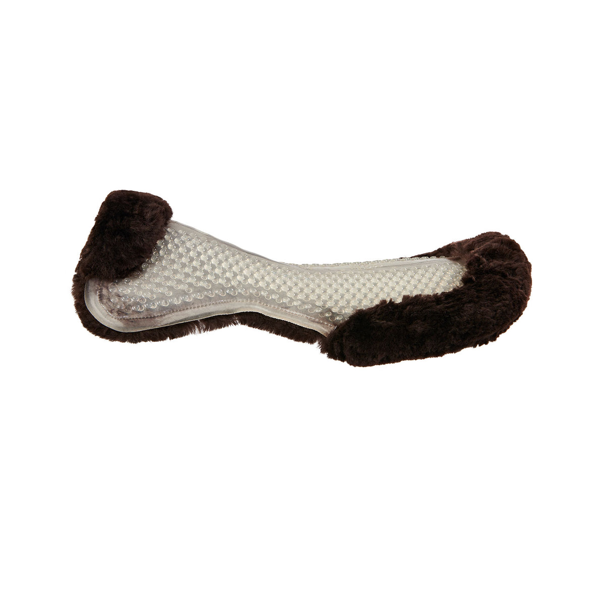 Acavallo - Underlag, gel, Massage-S, lammeskind, flat