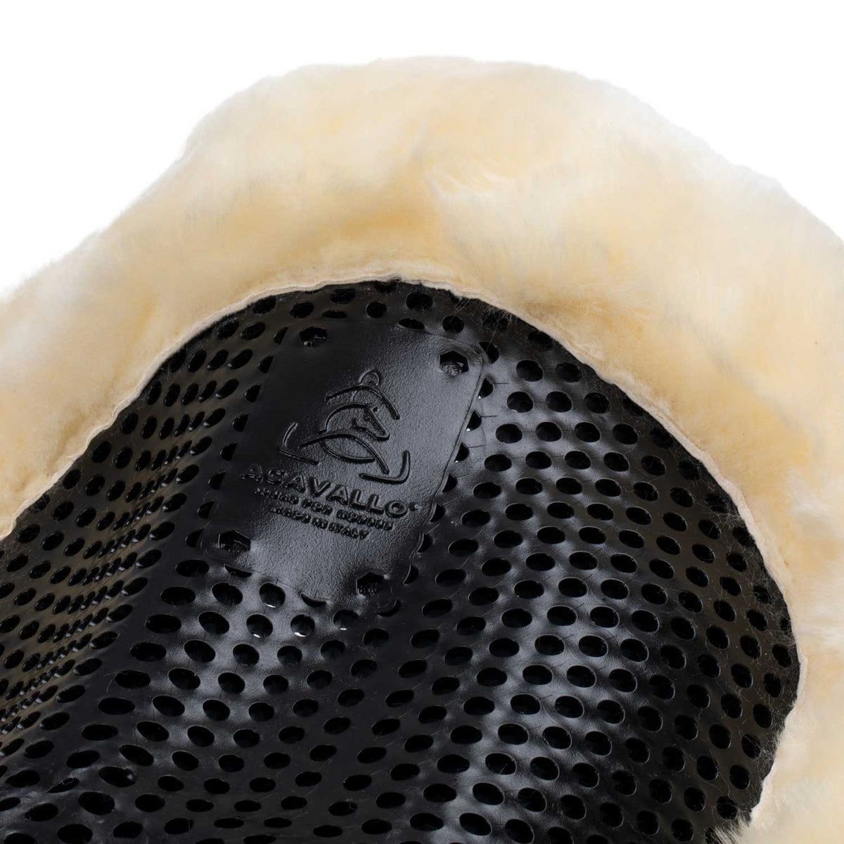 Acavallo - Underlag, gel, Classic-S, cut-out, front riser