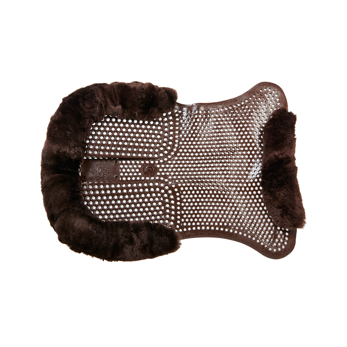 Acavallo - Underlag, gel, Classic-S, cut-out, back riser