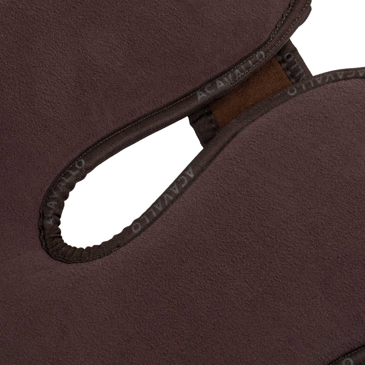 Acavallo - Underlag, memory foam, manke-fri, ruskind, lammeskind bag, Hexagonal gel, front riser