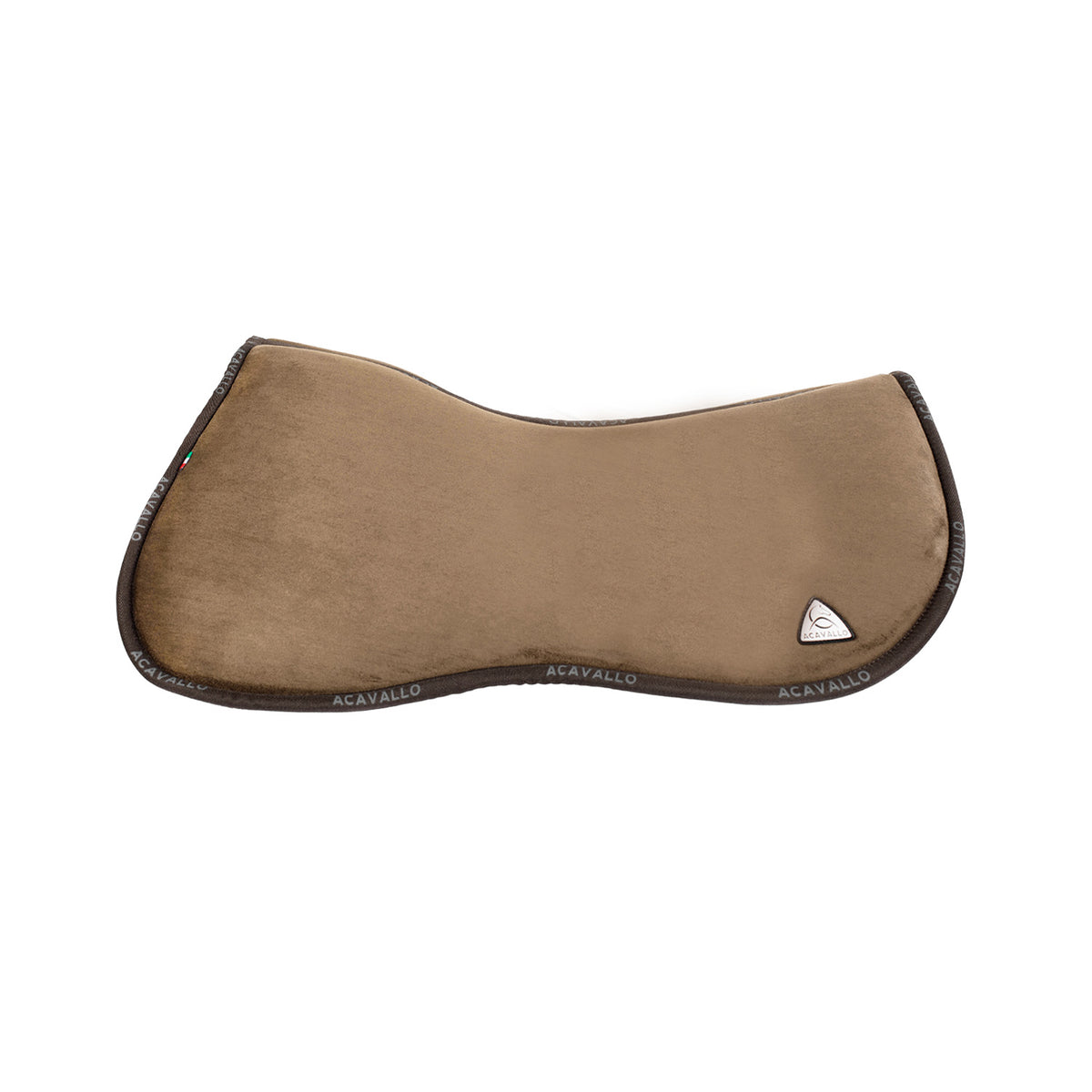 Acavallo - Half pad, memory foam, ruskind, front riser