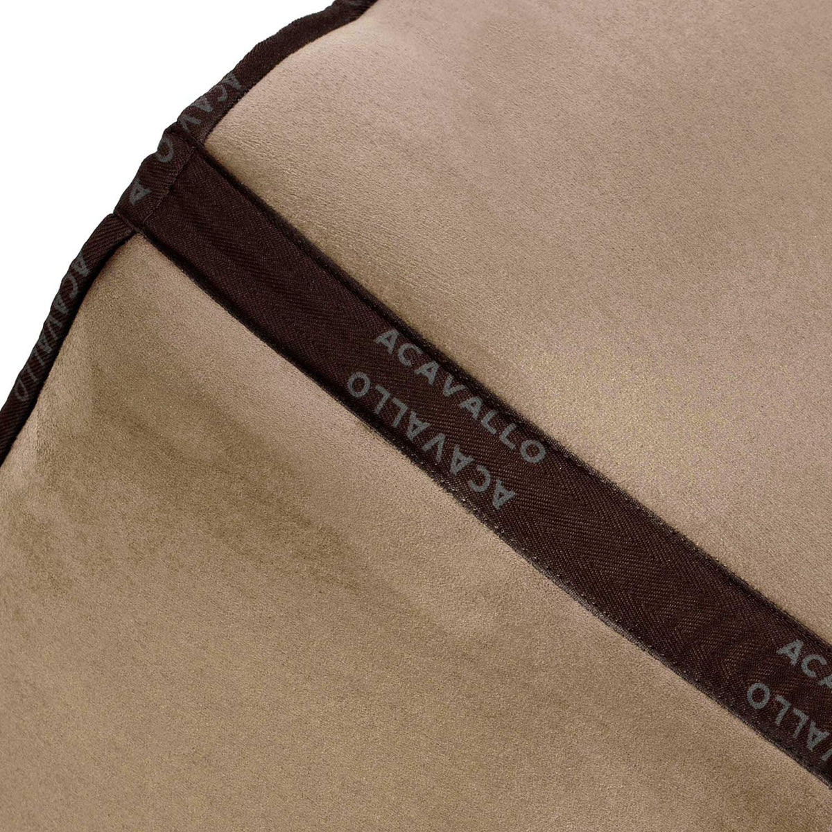 Acavallo - Half pad, memory foam, ruskind, front riser