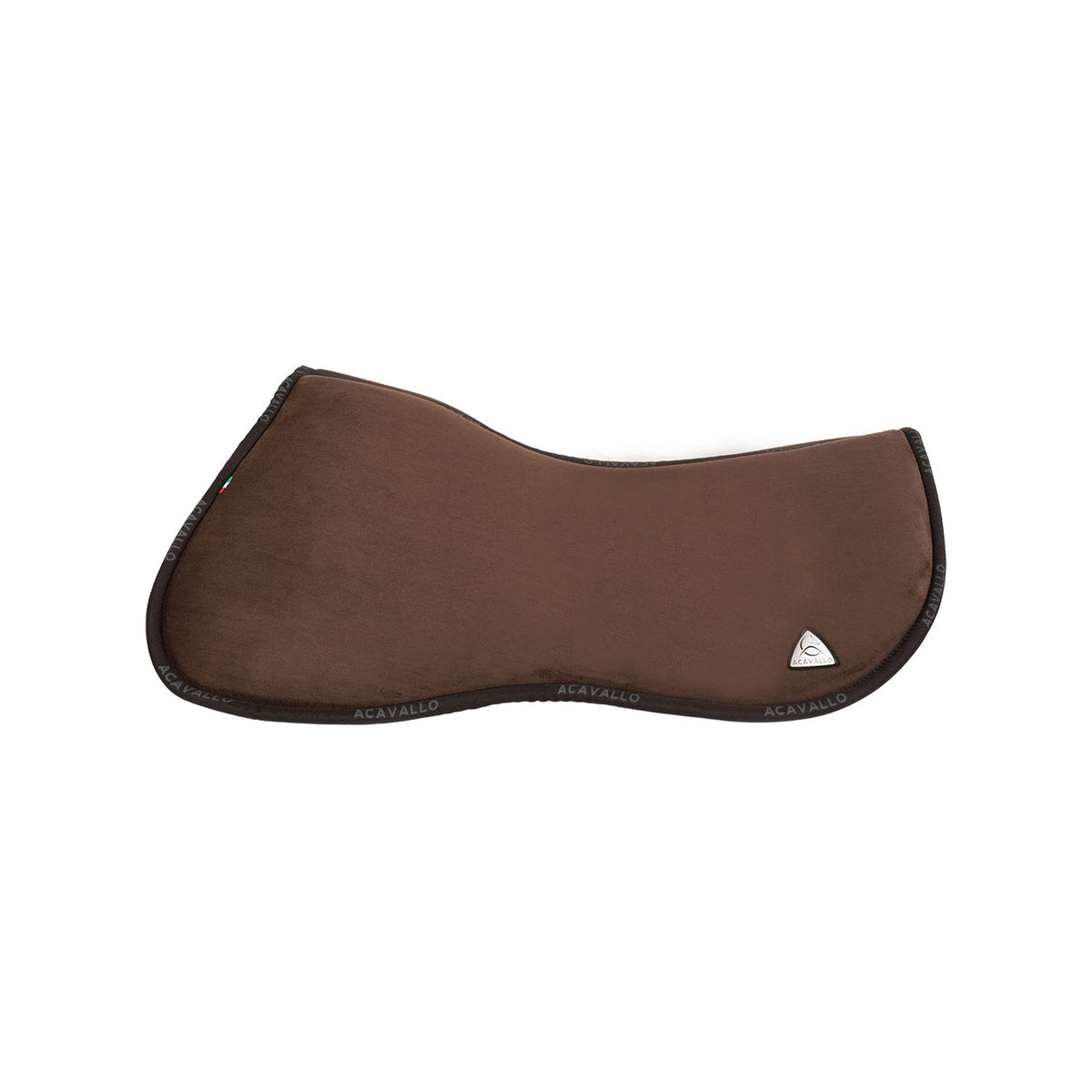 Acavallo - Half pad, memory foam, ruskind, front riser