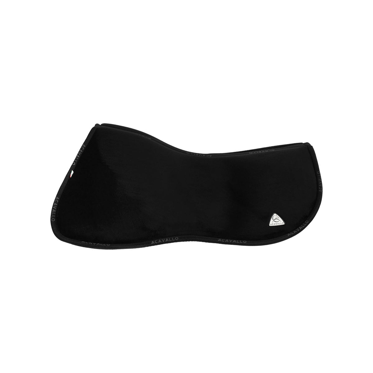 Acavallo - Half pad, memory foam, ruskind, front riser