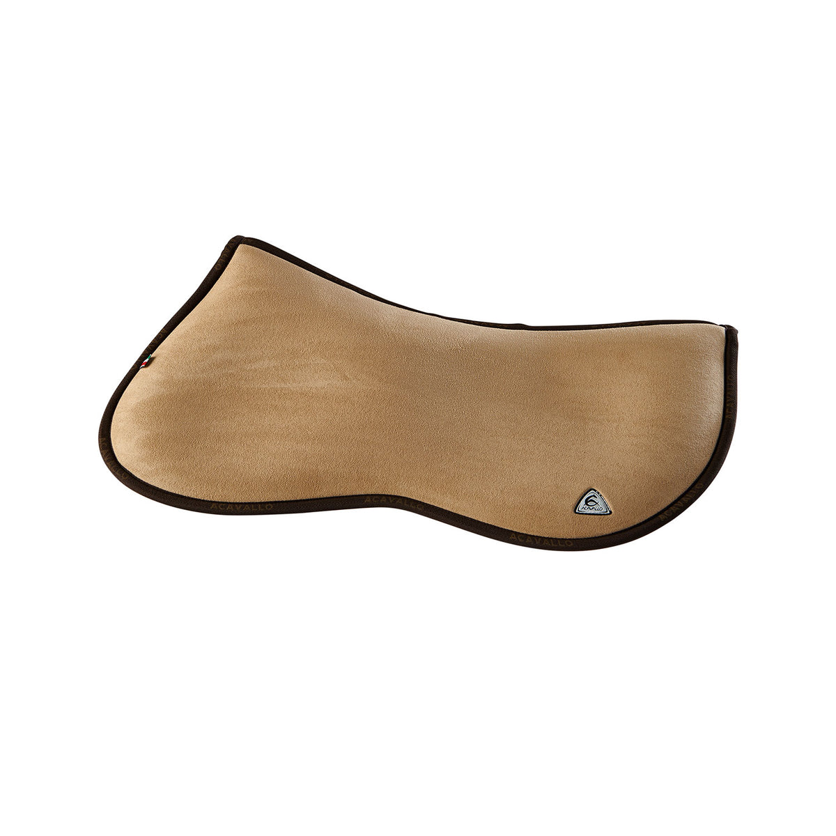 Acavallo - Half pad, memory foam, ruskind, flat, med lommer