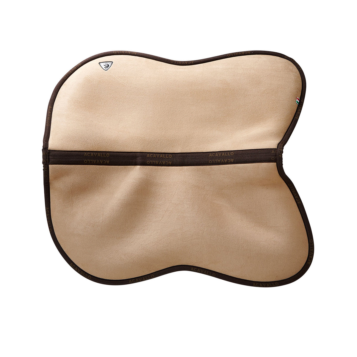 Acavallo - Half pad, memory foam, ruskind, flat, med lommer