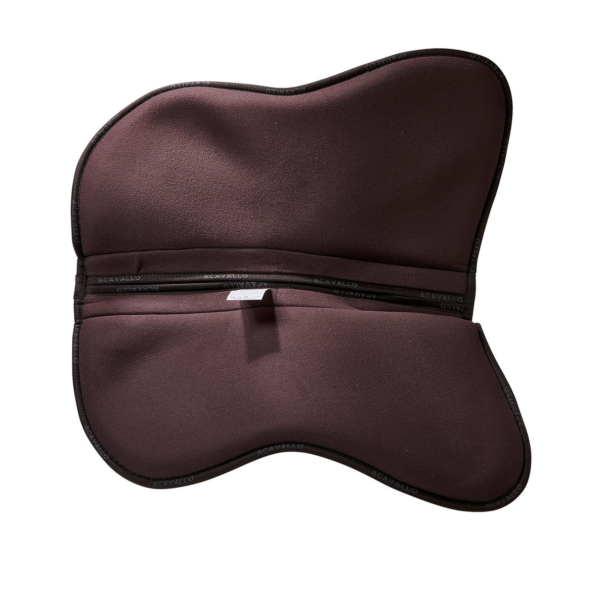 Acavallo - Half pad, memory foam, ruskind, flat, med lommer