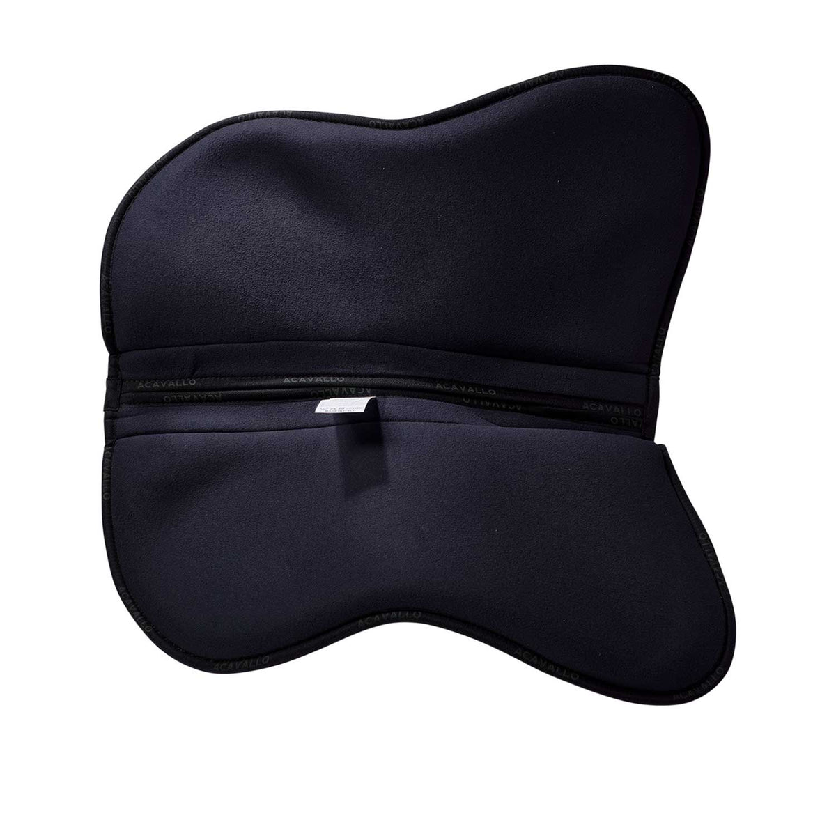 Acavallo - Half pad, memory foam, ruskind, flat, med lommer