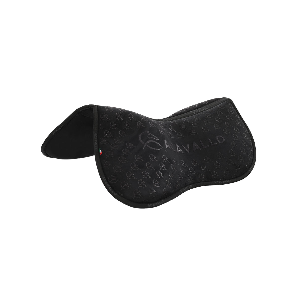 Acavallo - Half pad, memory foam, ruskind, silikone grip, flat